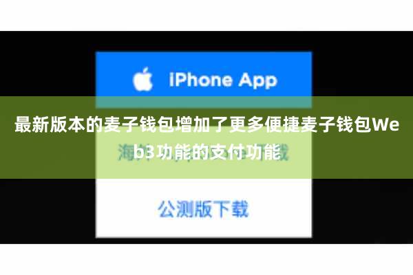 最新版本的麦子钱包增加了更多便捷麦子钱包Web3功能的支付功能