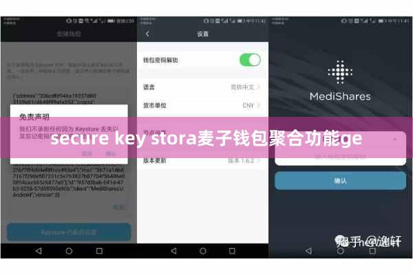 secure key stora麦子钱包聚合功能ge